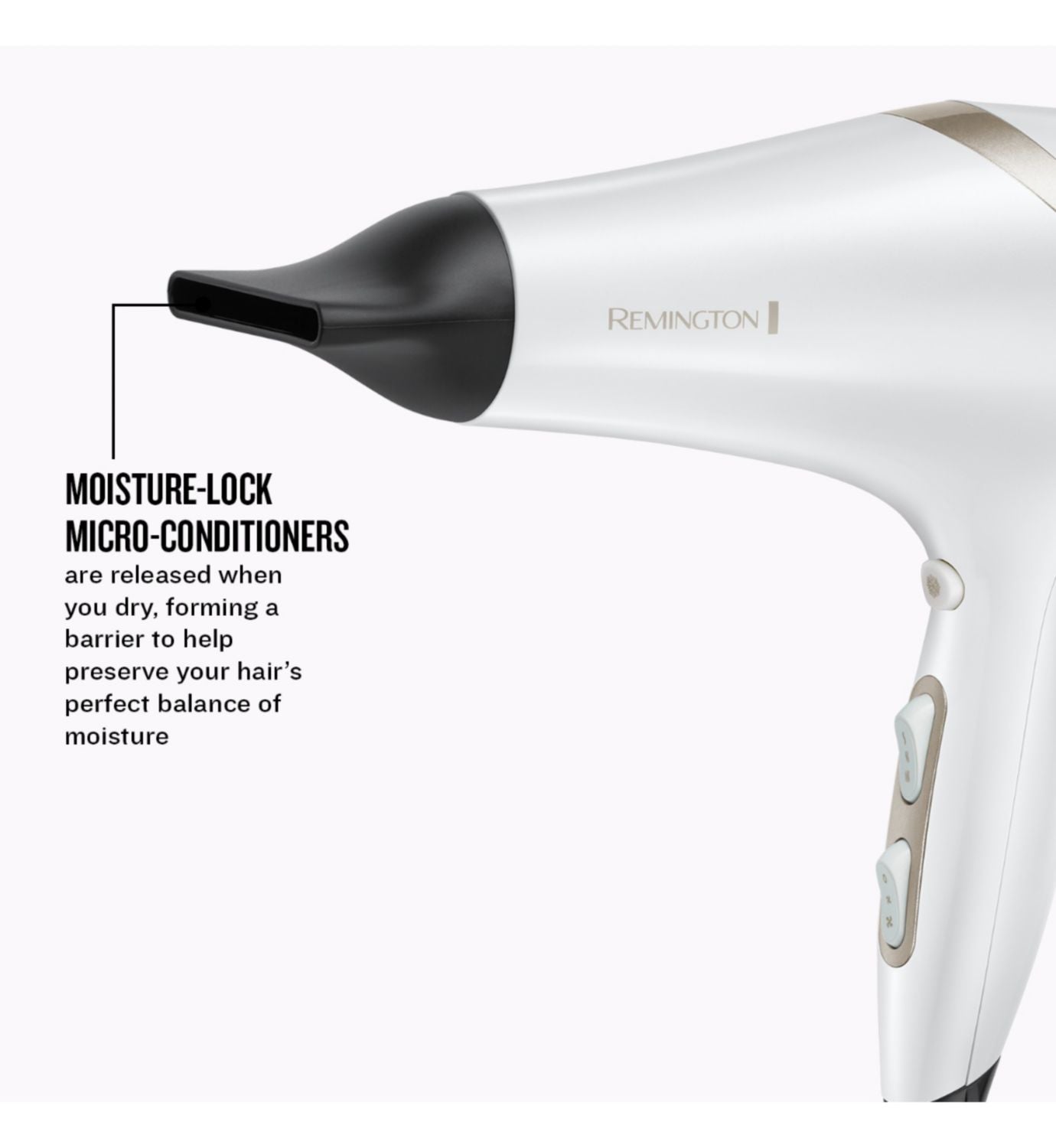 Remington Hydraluxe Haartrockner AC8901, importiert aus Großbritannien