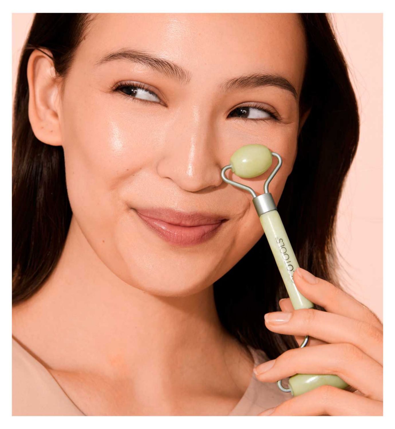 EcoTools dual ended jade roller (British brand)