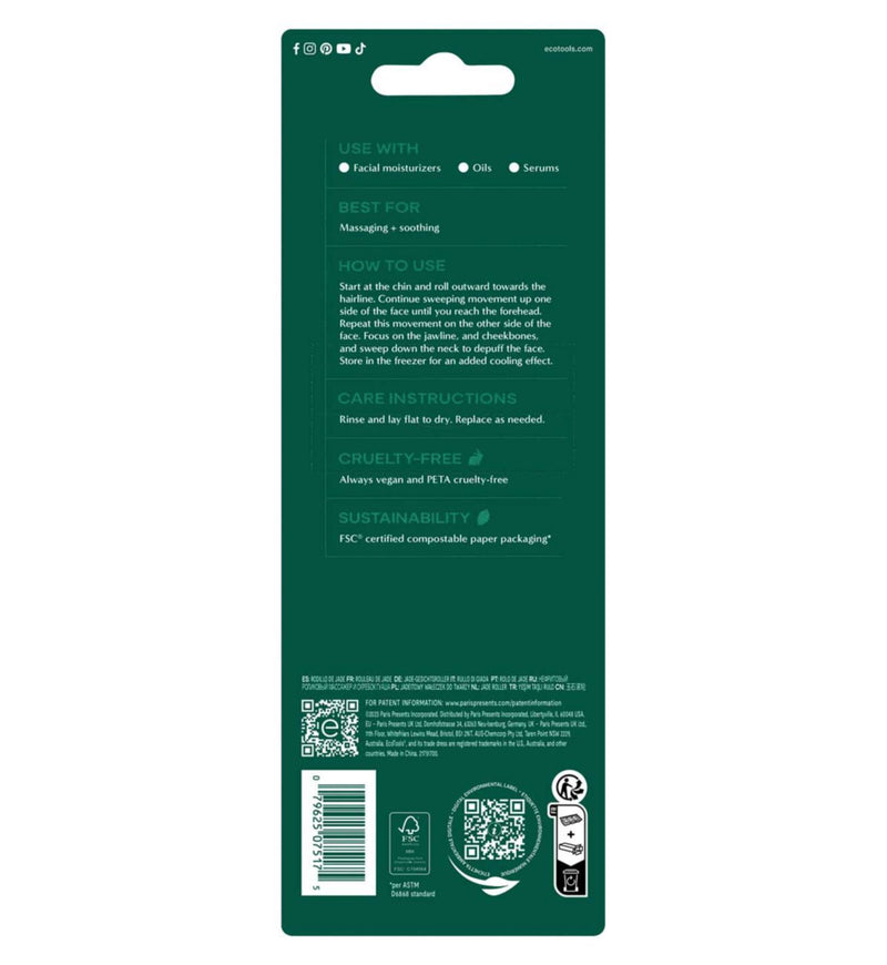 EcoTools dual ended jade roller (British brand)
