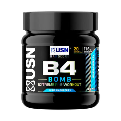 Boots USN B4 Bomb Pre-Workout Blue Raspberry 300g- Buy online at McGrocer