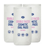 Boots double faced oval cotton pads 150 - British product