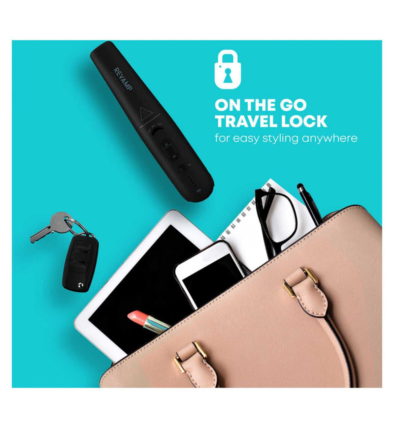 Revamp hair straightener cordless compact ceramic, imported from the UK