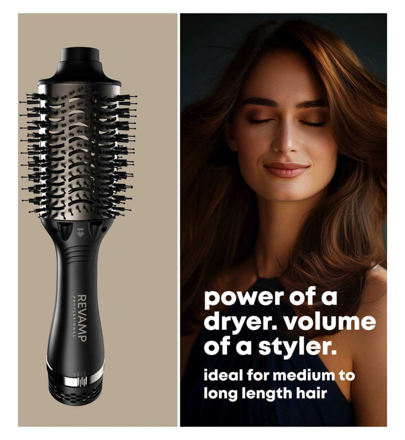 REVAMP Volume XL hot air styler - British product