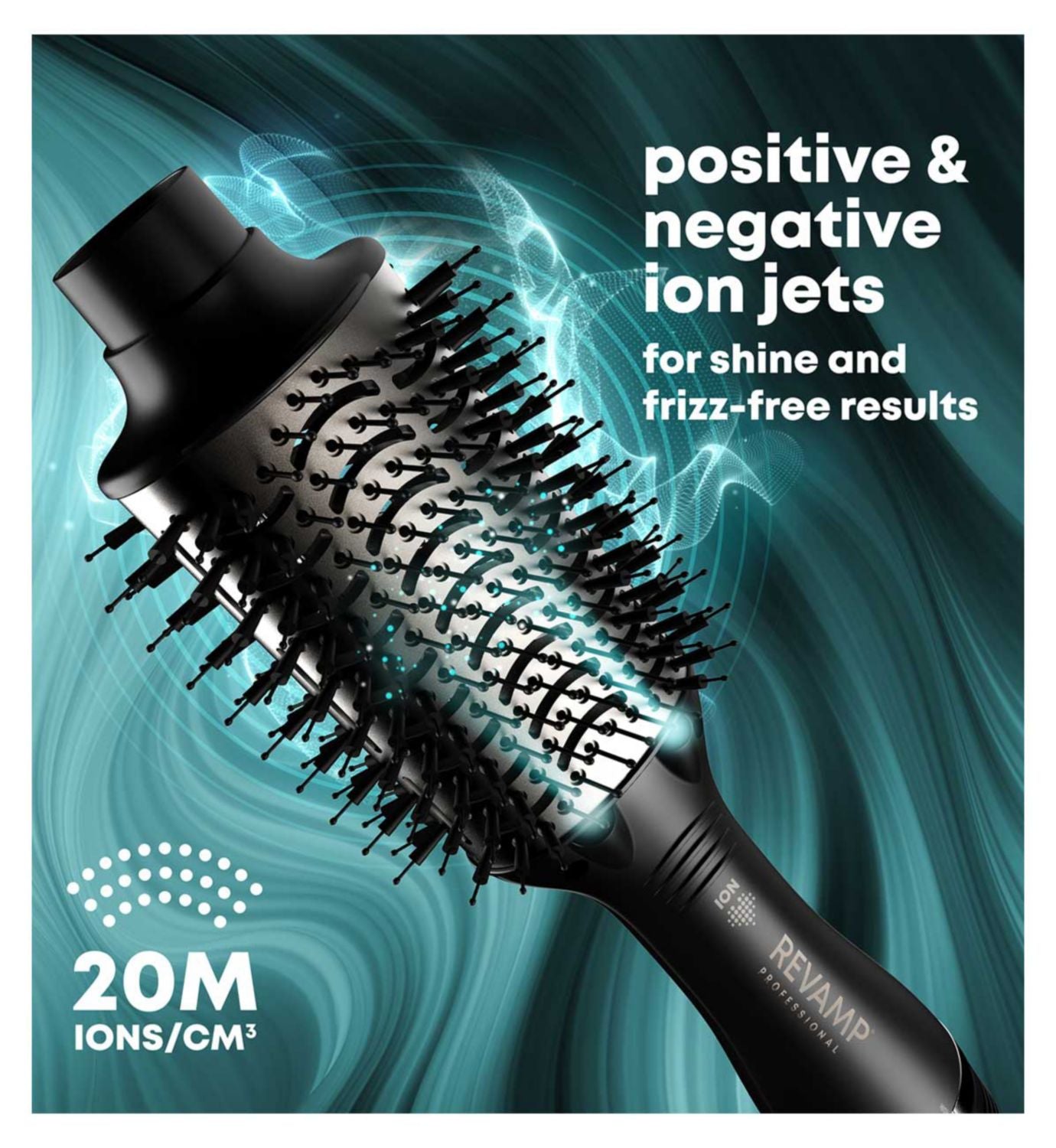 REVAMP Volume XL hot air styler - British product