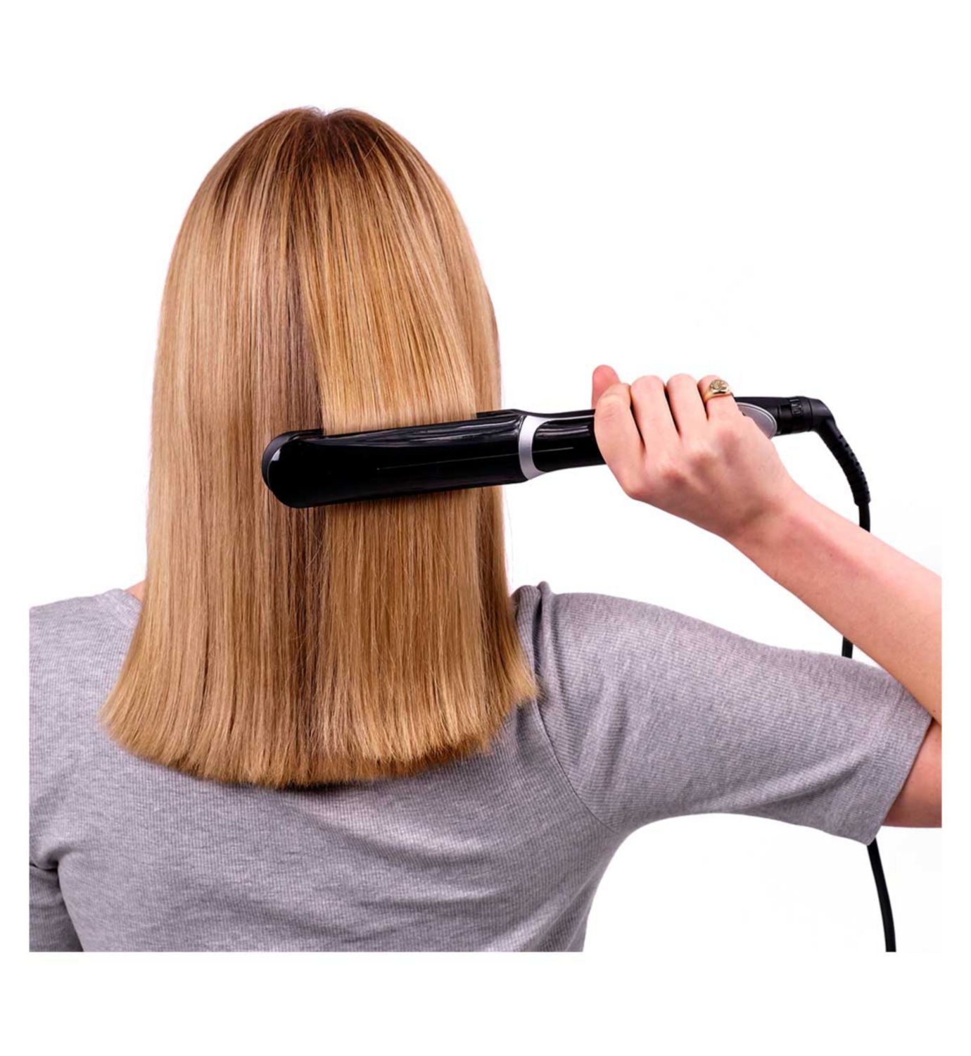 BaByliss Super Smooth wide hair straightener (British brand)