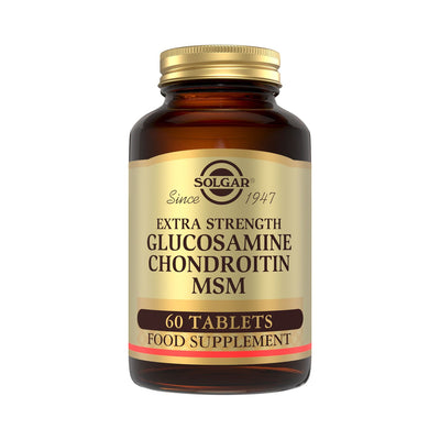Boots Solgar Extra Strength Glucosamine Chondroitin MSM Joint Support Supplement - 60 Tablets- Buy online at McGrocer