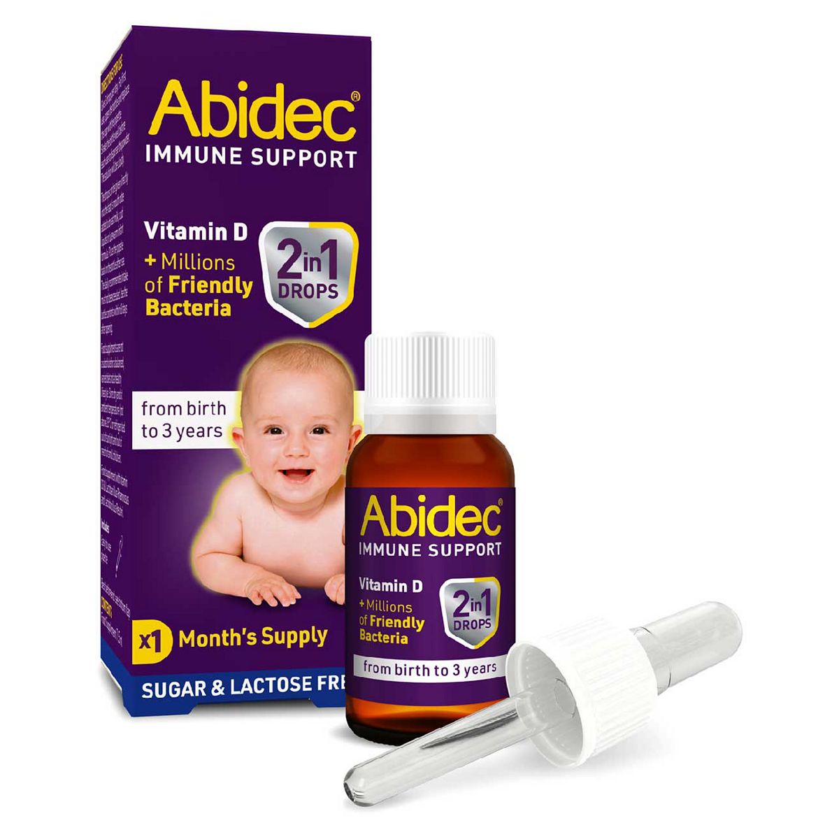 Abidec Vitamin D Immune Support Drops - 7.5ml GOODS Boots   