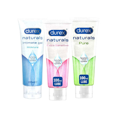 Boots Durex Naturals Lube Bundle (3 x 100ml)- Buy online at McGrocer