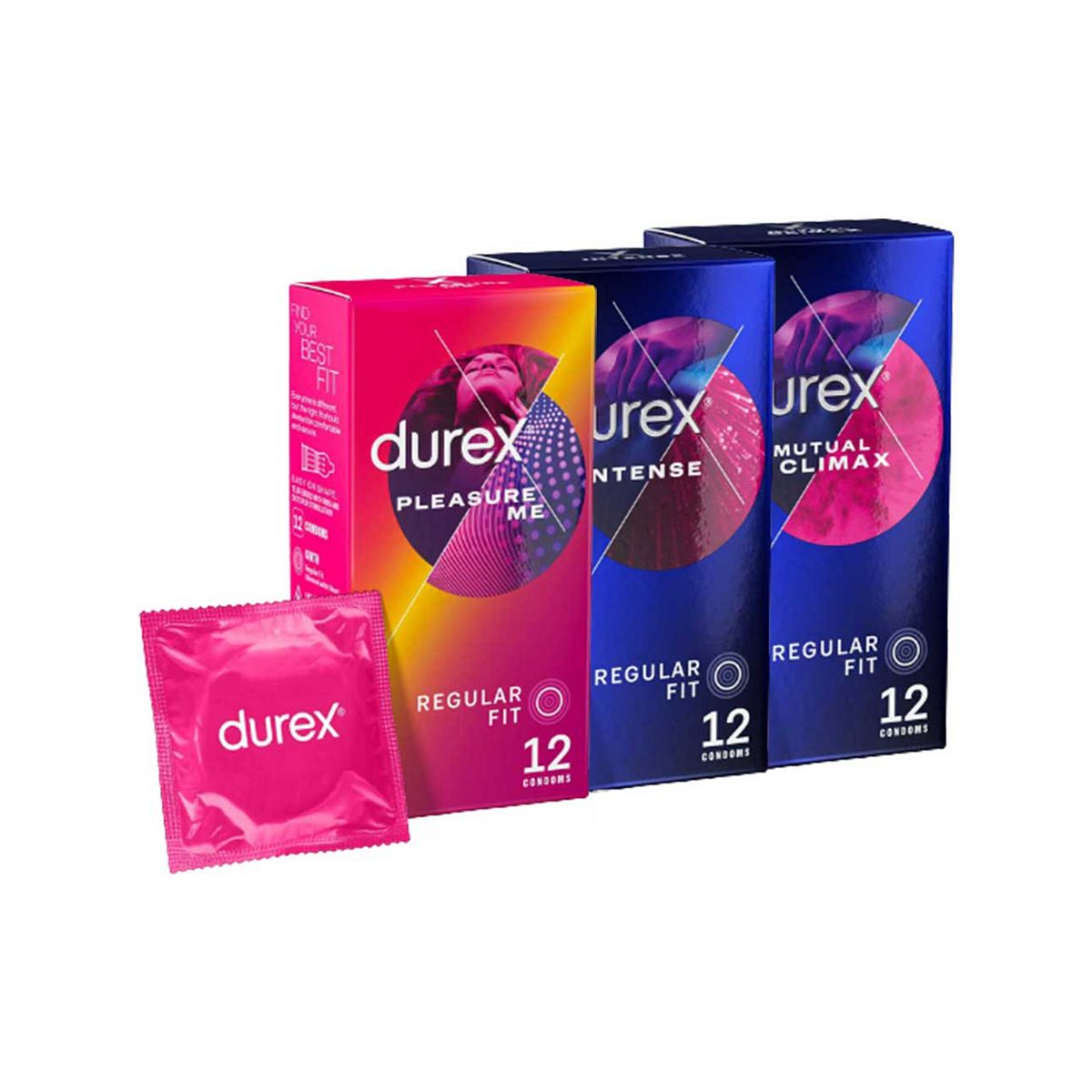 Durex Pleasure Me Condoms Bundle (3 x 12 Pack) GOODS Boots   