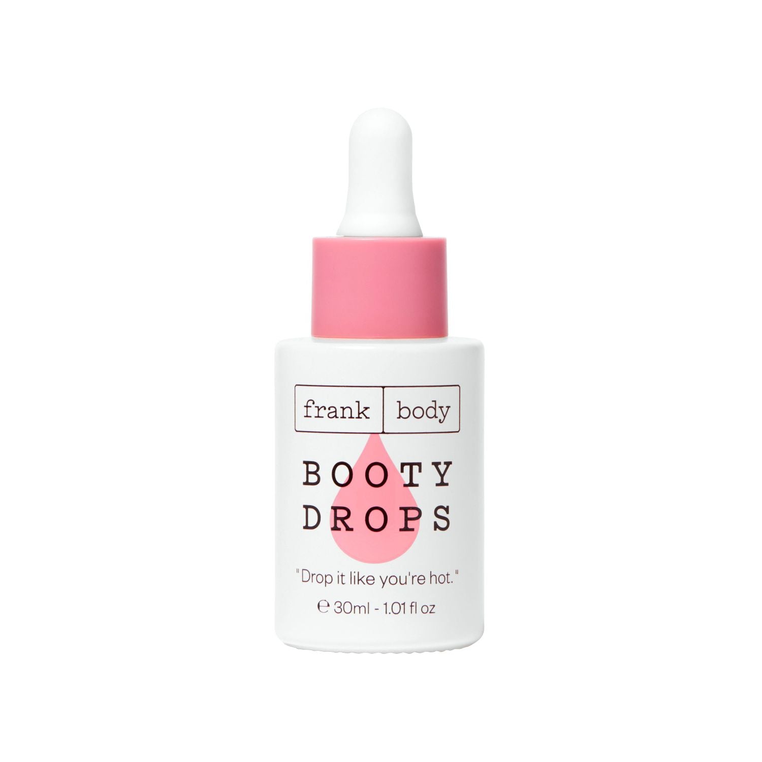 Frank Body Booty Drops 30ml body oil, UK version
