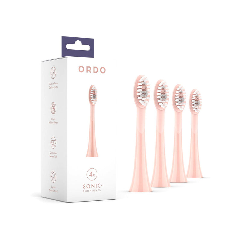 Ordo brush heads Rose Gold 4 Pack - British product