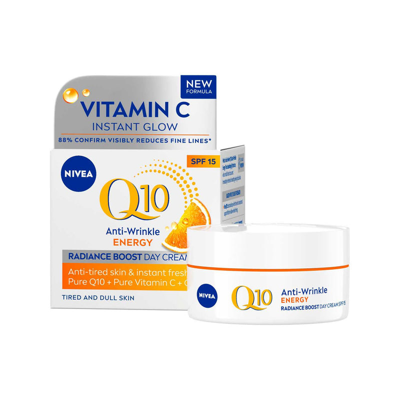 NIVEA Q10 Energy day cream with Vitamin C 50ml, UK version