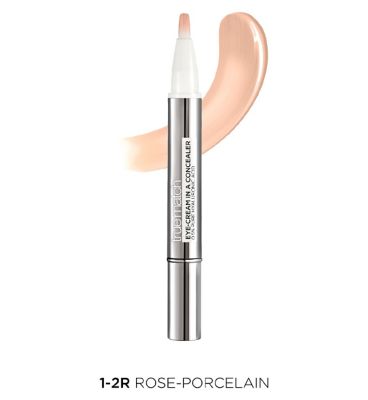 L'Oreal Paris True Match Eye Cream in a Concealer, Hyaluronic Acid, natural finish, buildable coverage