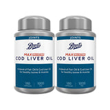 Boots cod liver oil capsules 1000mg 2 x 180 - British product