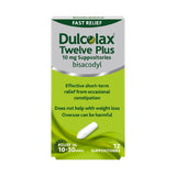 Dulcolax 10mg suppositories pack of 12, UK version