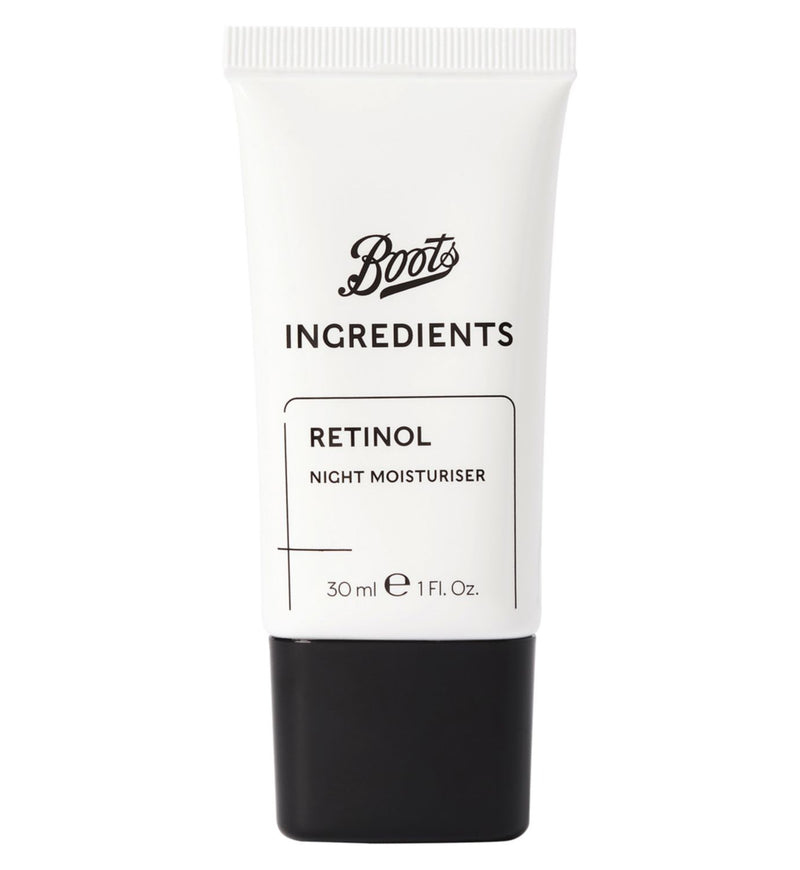 Boots Retinol Nachtfeuchtigkeitscreme 30ml - Britisches Produkt