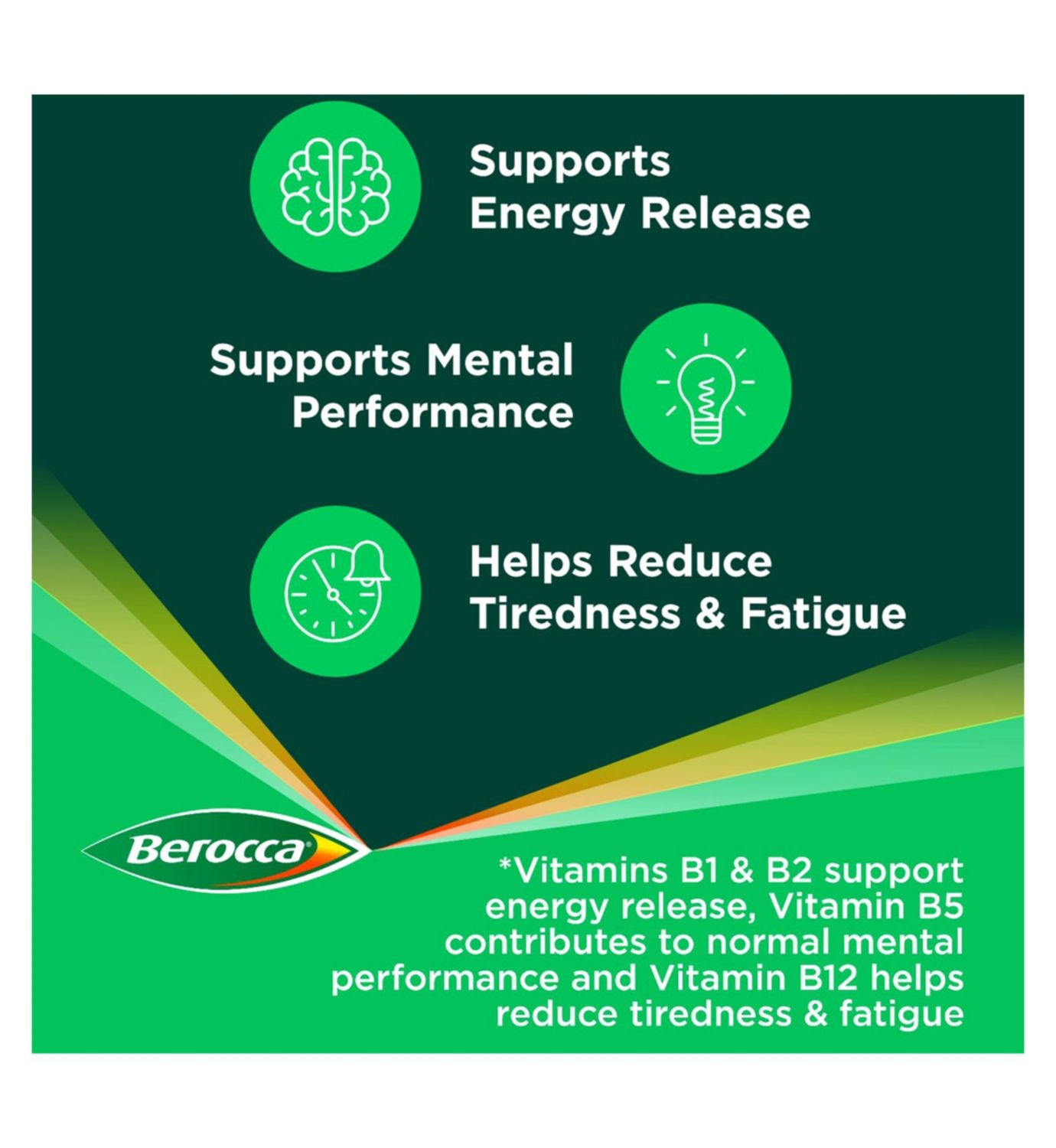 Berocca Mixed Flavours Tablet Bundle 3 x 15 Tablets - British product