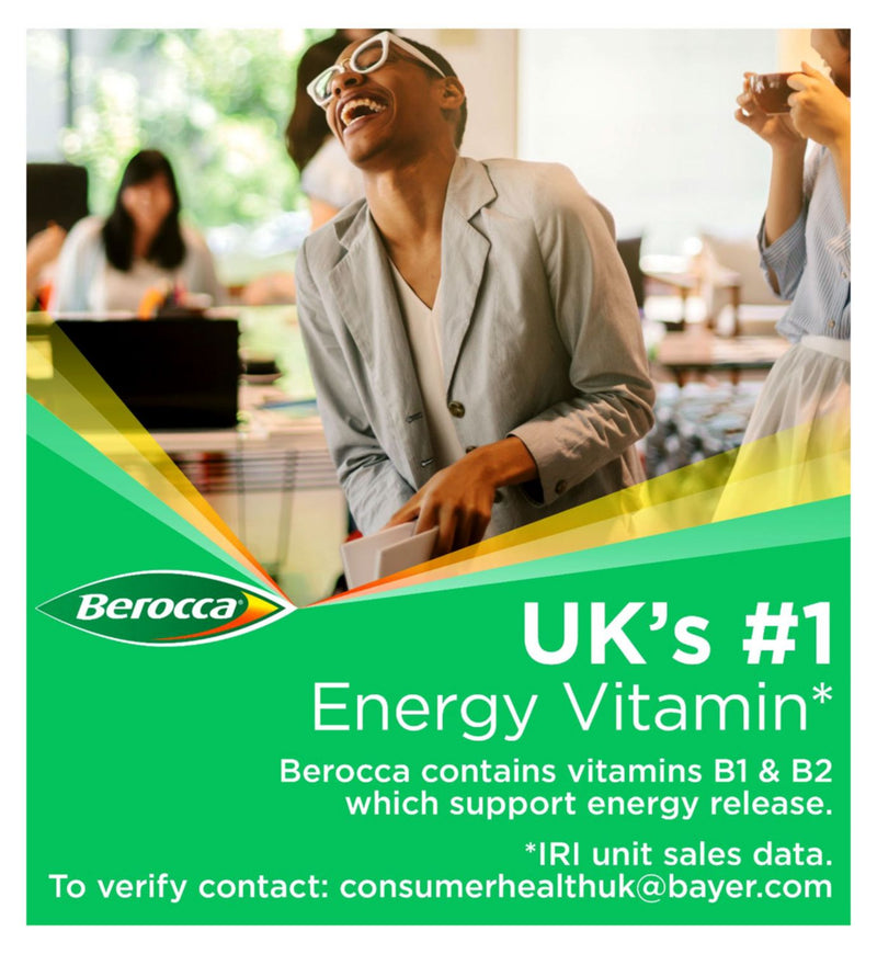 Berocca Mixed Flavours Tablet Bundle 3 x 15 Tablets - British product
