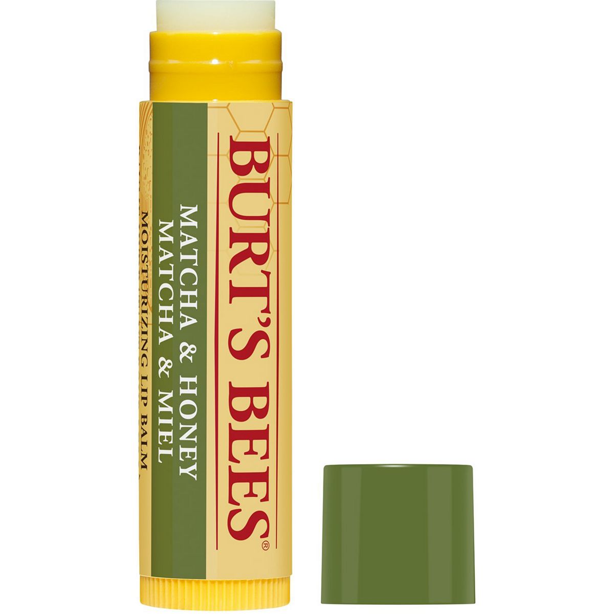 Burt's Bees® 100% Natural Origin Moisturising Lip Balm, Matcha & Honey with Beeswax & Green Tea Extract GOODS Boots   