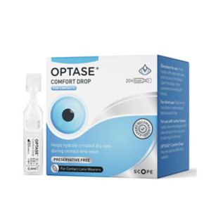 Boots Optase Comfort Drop Preservative Free Contact Lens Eye Drops 20 x 0.4ml- Buy online at McGrocer