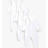 White Sleepsuits - 3 Pack GOODS Boots   