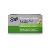 Boots constipation relief 5mg tablets 20 count, imported from the UK