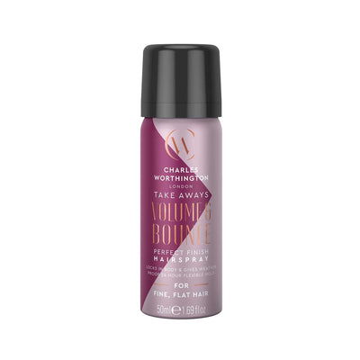 Spray fixant fini parfait Charles Worthington Volume and Bounce 50 ml