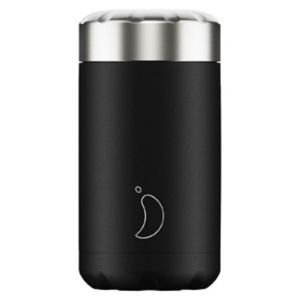 Boots Chilly's Reuse Food Pot Mono Black حاوية طعام معزولة 500 مل - اشترِ عبر الإنترنت على McGrocer