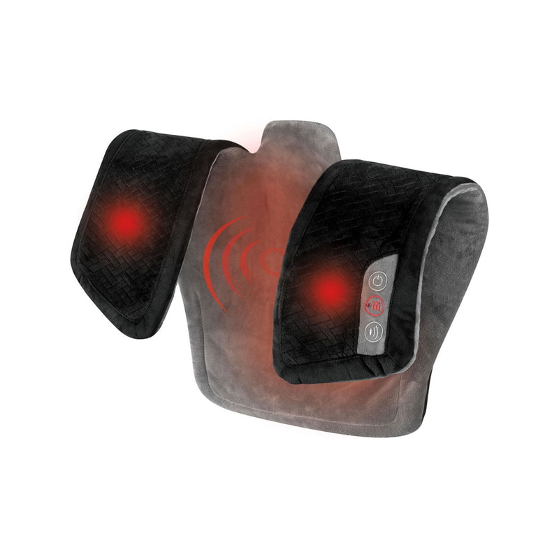 HoMedics Nacken-Schulter-Massagegerät mit Heiz- und Vibrationsfunktion (britische Marke)
