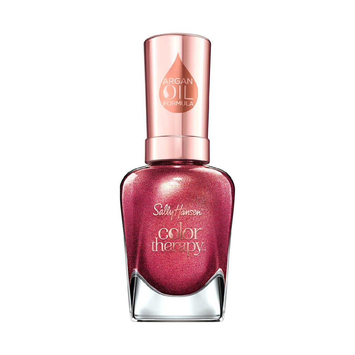 Sally Hansen Colour Therapy Nail Polish Pomegratitude 14.7ml, imported from the UK