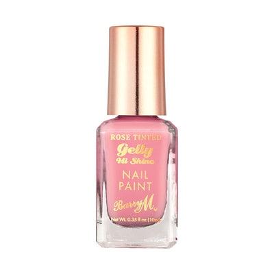 Peinture pour ongles gelly à teinte rose Barry M Eden Rose 10 ml
