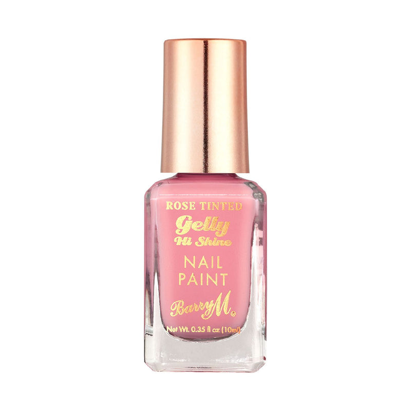 Barry M Rose Tinted Gelly Nail Paint Eden Rose 10ml - British product