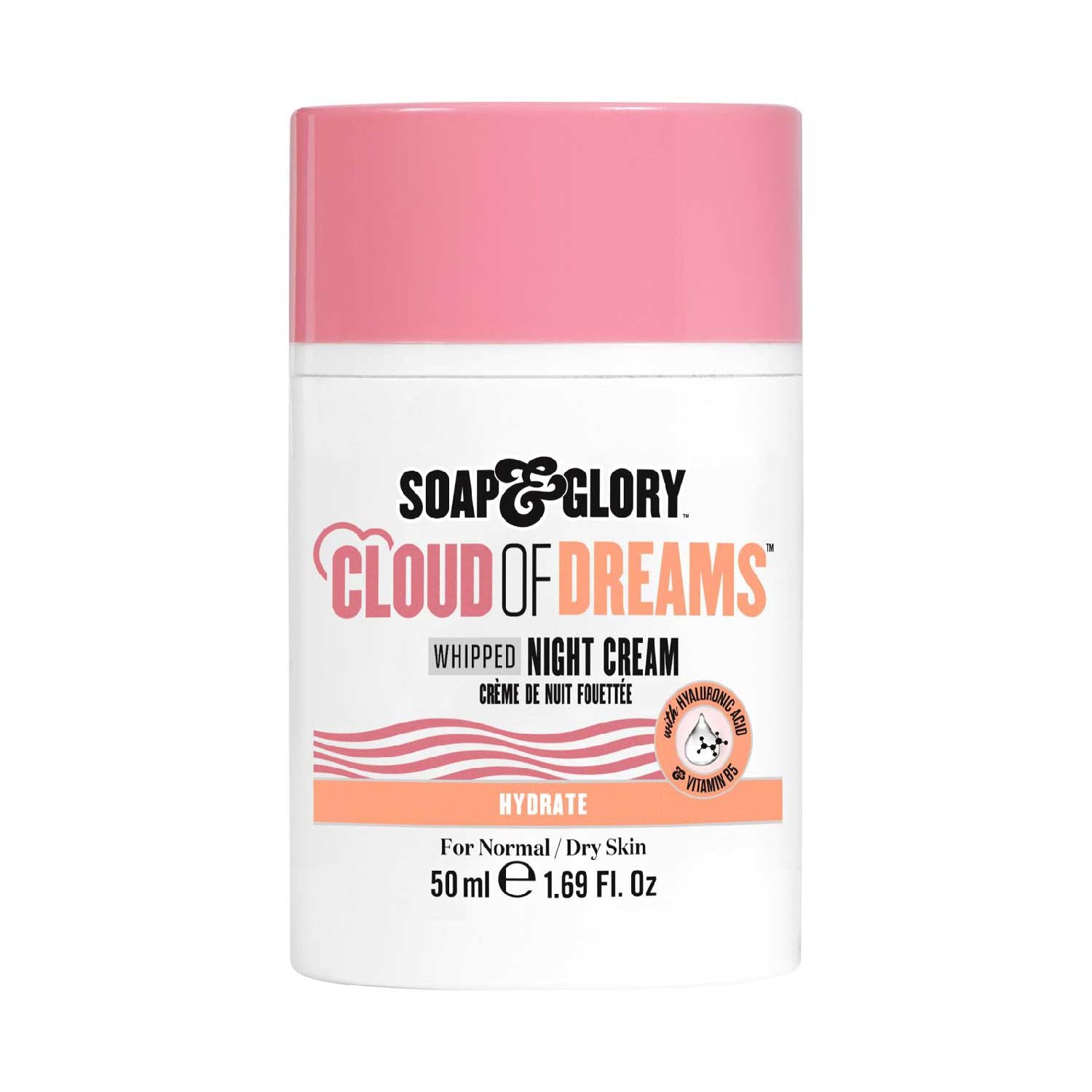 Soap & Glory Cloud of Dreams whipped night cream 50ml (British brand)