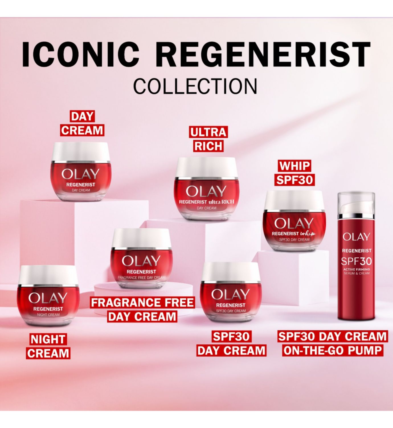 Olay Regenerist Ultra Rich Cream day moisturizer 50ml, imported from the UK
