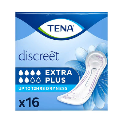 Boots TENA Discreet Extra Plus Incontinence Pads for Bladder Weakness 16pk- Buy online at McGrocer