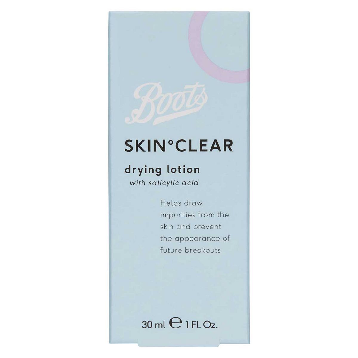 Boots Skin Clear Drying Lotion with salicylic acid 30ml GOODS Boots   