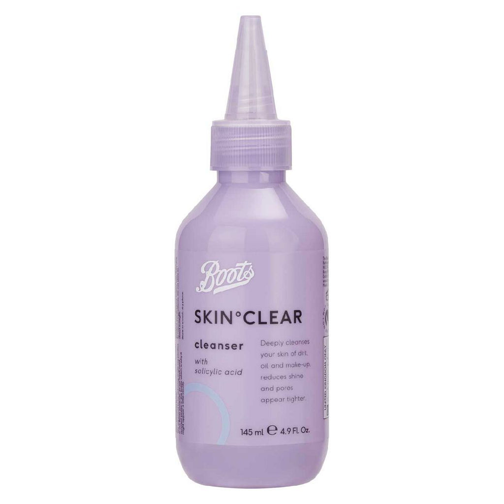 Boots Skin Clear Cleanser with salicylic acid 145ml