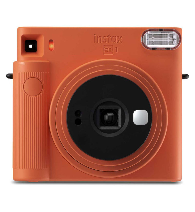 Fujifilm Instax SQ1 instant camera terracotta orange, imported from the UK
