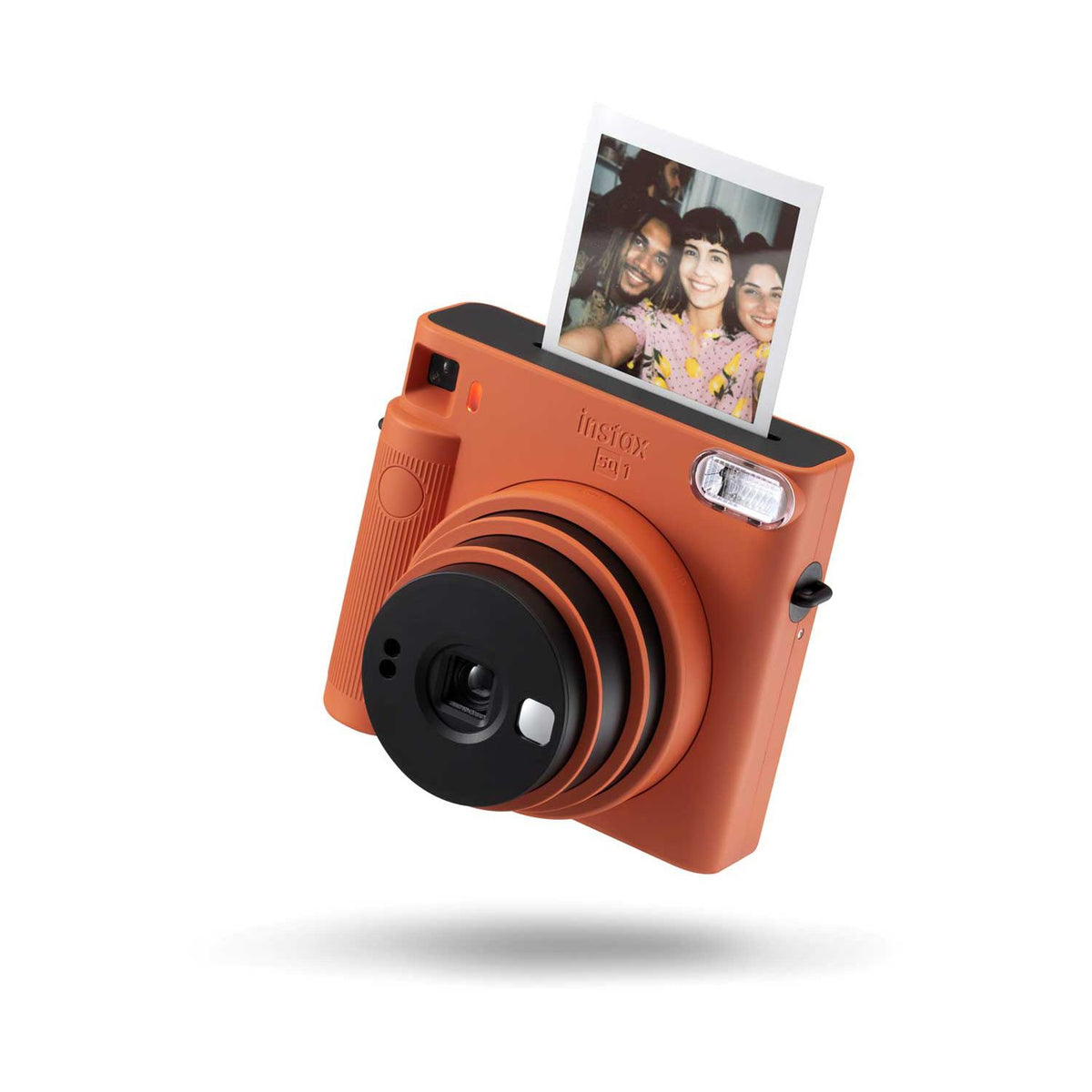 Fujifilm Instax SQ1 instant camera terracotta orange, imported from the UK