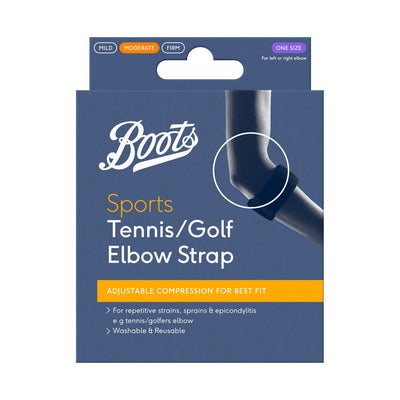 Boots Boots Sports Tennis/Golf Elbow Strap - One Size- Buy online at McGrocer