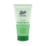 Boots Everyday Cucumber facial scrub 150ml, imported from the UK