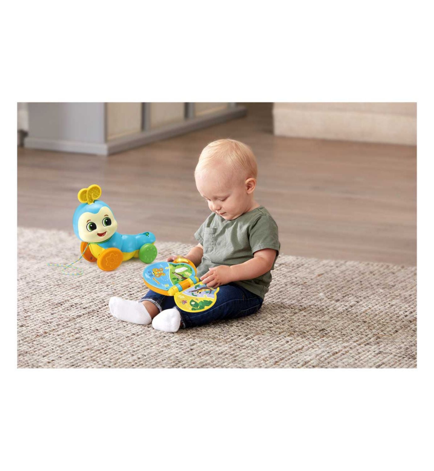 LeapFrog Butterfly Book 2-in-1 pull along toy, UK version