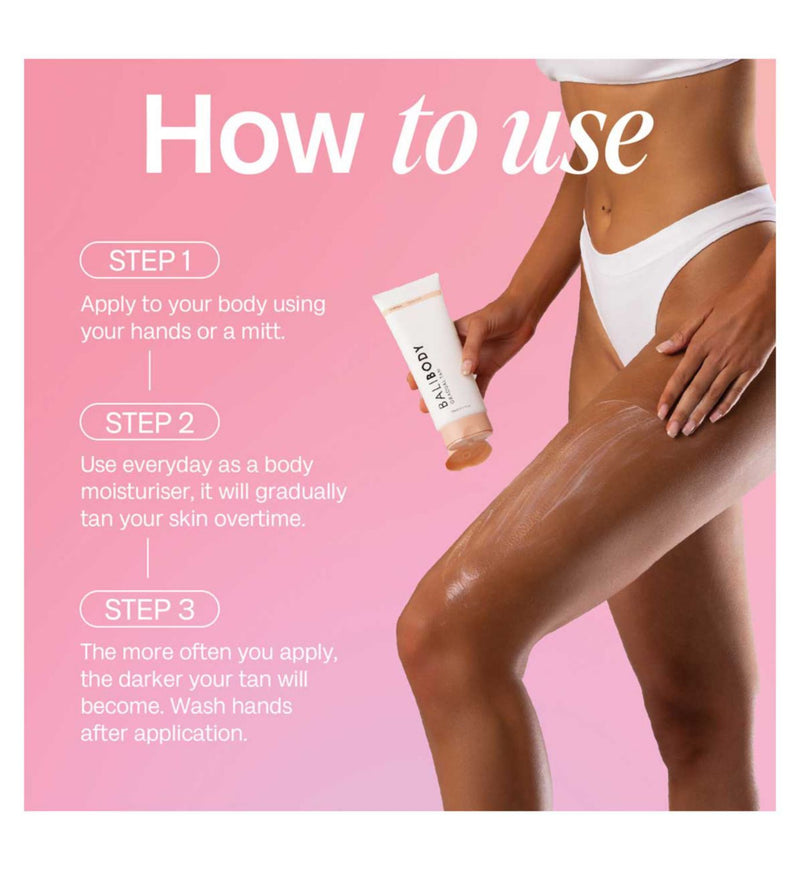 Bali Body Gradual Tan Hydrating Lotion - British product