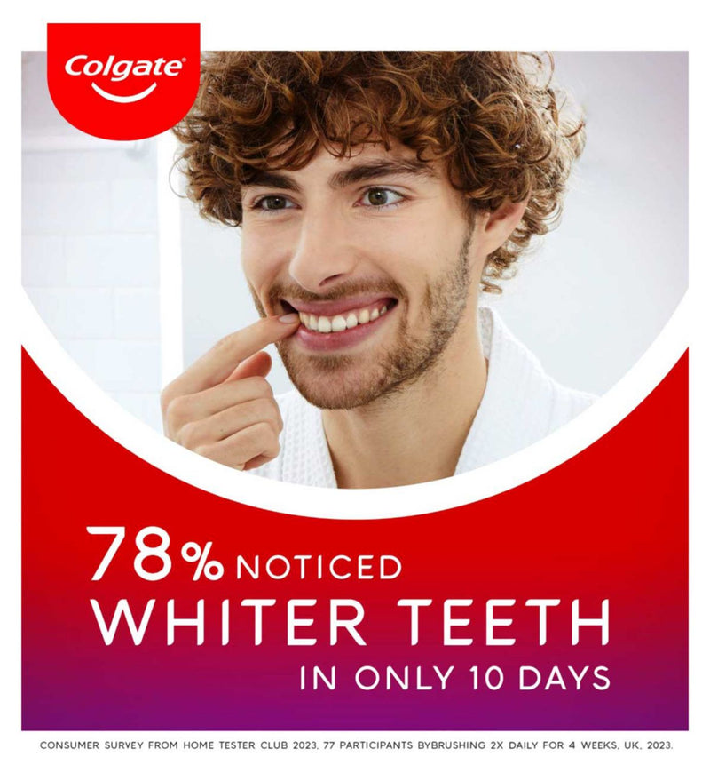 Colgate Max White Ultimate Renewal Whitening Toothpaste 75ml - British product