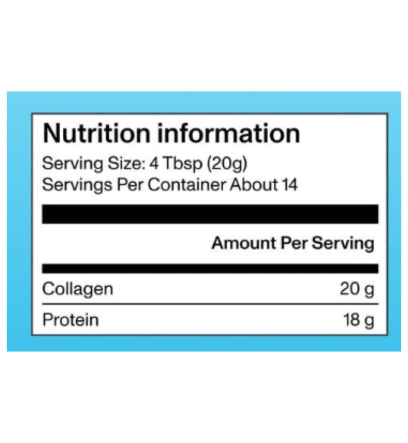 Vital Proteins collagen powder unflavoured 284g (British brand)