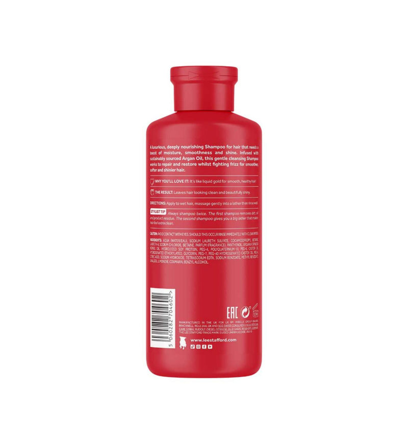 Lee Stafford Argan Oil Shampoo 250ml, imported from the UK