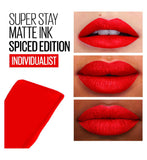 Maybelline SuperStay Matte Ink liquid lipstick Spiced, imported from the UK