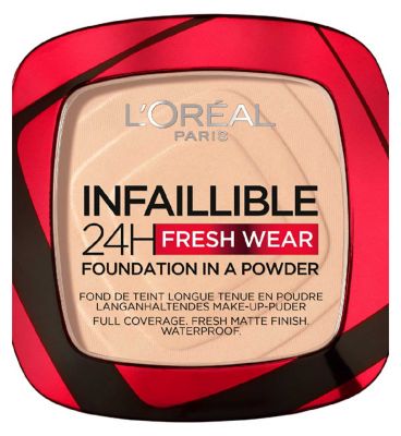 L'Oreal Paris Infallible 24H Fresh Wear Powder Foundation GOODS Boots 20  