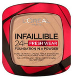 L'Oreal Paris Infallible 24H Fresh Wear Powder Foundation GOODS Boots 120 Vanilla  