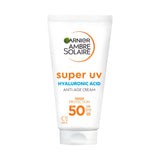 Garnier face sun cream SPF 50 Anti-Age 50ml (British brand)